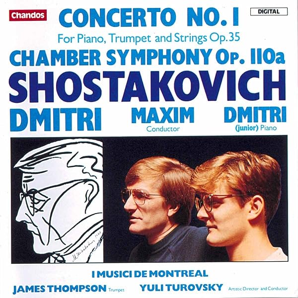 Dmitri Shostakovich, Yuli Turovsky, Maxim Shostakovich, I Musici